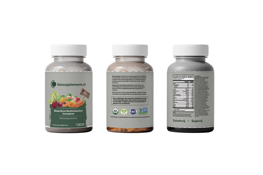 Bioactieve
Multivitamine
Compleet